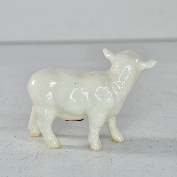 Hagen Renaker Ewe Mama Sheep White Miniature Figurine Ceramic Farm Animal - Picture 6 of 9